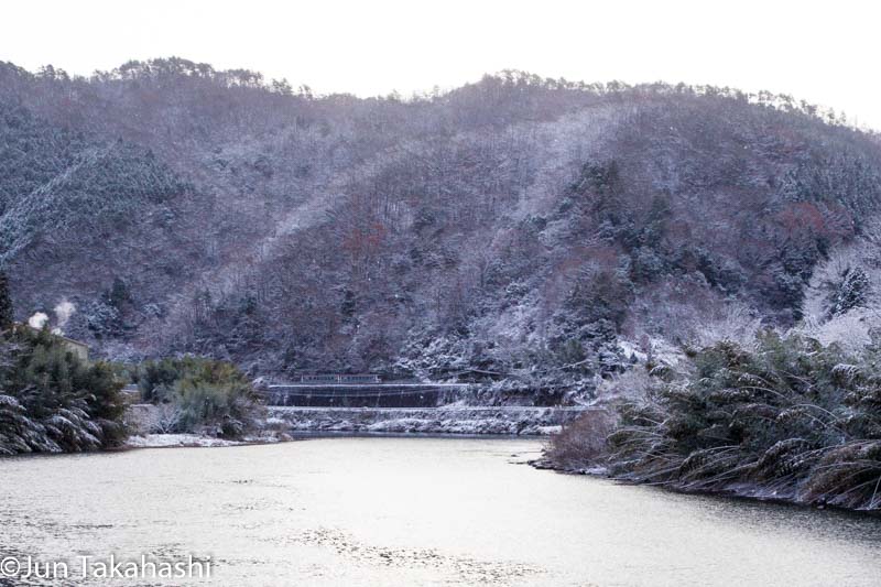 三江線雪景色撮影