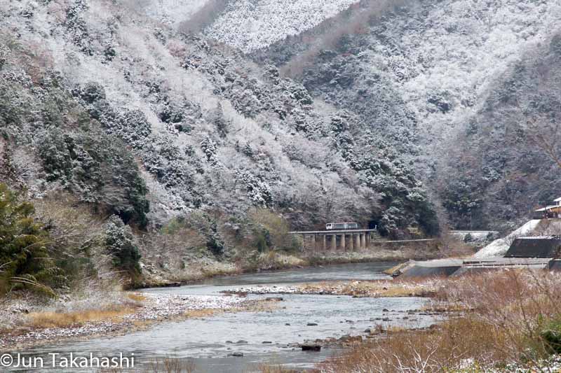 三江線雪景色撮影