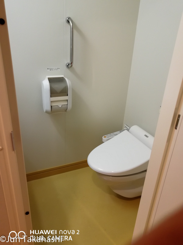 新日本海フェリーステートA室内のトイレ